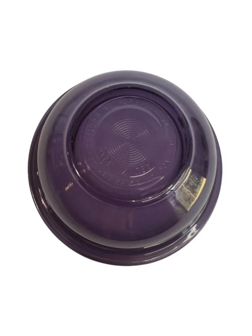 Vintage Pyrex Amethyst Purple Glass #322 1 Qt Mixing Bowl 7